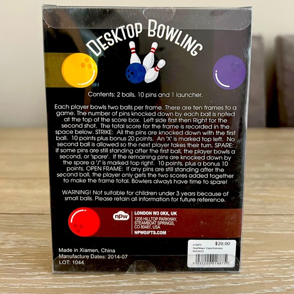 Mini Desk Bowling 🎳 - Picture 3 of 7
